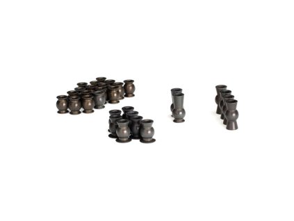 Traxxas kulové čepy hliníkové, PTFE povlak (sada) - TRA8274