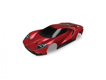 Traxxas karosérie Ford GT červená: 4-Tec 2.0 - TRA8311R