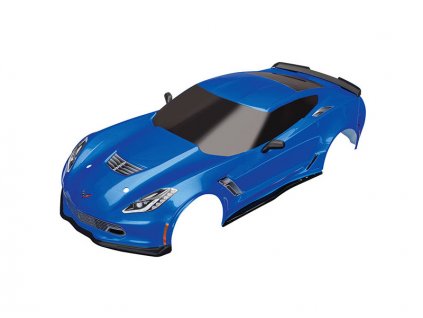 Traxxas karosérie Chevrolet Corvette Z06 modrá - TRA8386X