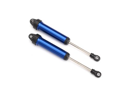 Traxxas tlumič GTR 134mm modrý bez závitu (2) - TRA8451X