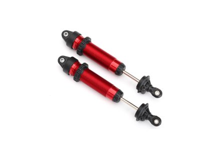 Traxxas tlumič GTR 139mm červený se závitem (2) - TRA8460R