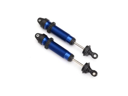 Traxxas tlumič GTR 139mm modrý se závitem (2) - TRA8460X
