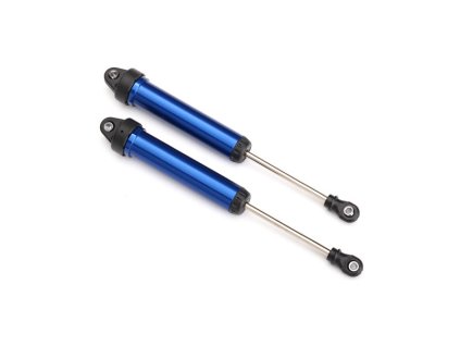 Traxxas tlumič GTR 160mm modrý bez závitu (2) - TRA8461X