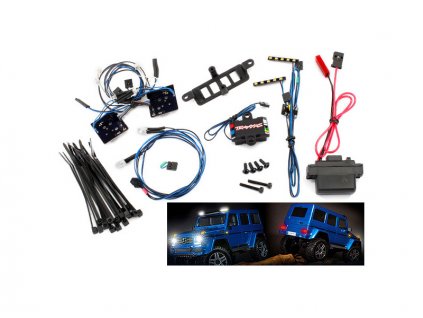 Traxxas LED osvětlení kompletní sada: TRX-4 G-500 / TRX-6 G63 - TRA8898
