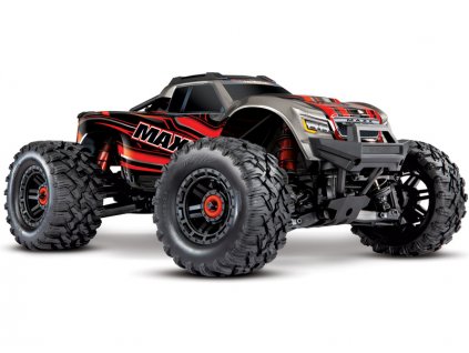 Traxxas Maxx 1:8 4WD TQi RTR červený Classic - TRA89076-4-RED