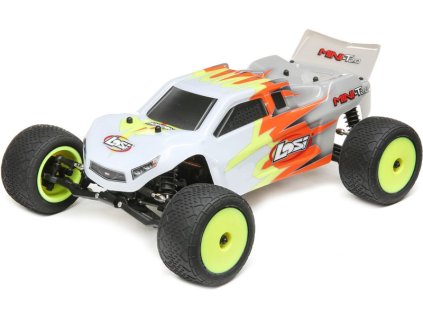 Losi Mini-T 2.0 1:18 RTR šedá/bílá - LOS01015T3