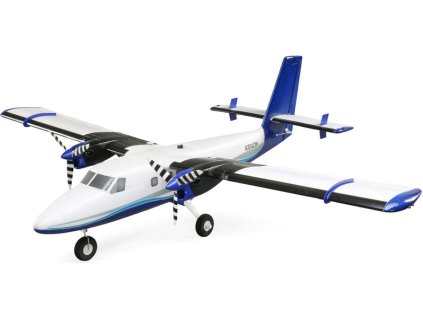 E-flite Twin Otter 1.2m SAFE Select BNF Basic, plováky - EFL30050