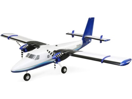 E-flite Twin Otter 1.2m SAFE Select BNF Basic, plováky - EFL30050