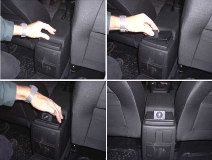 Konzole pro monitor VW Passat (01-05) / ŠKODA Superb I. - 824998