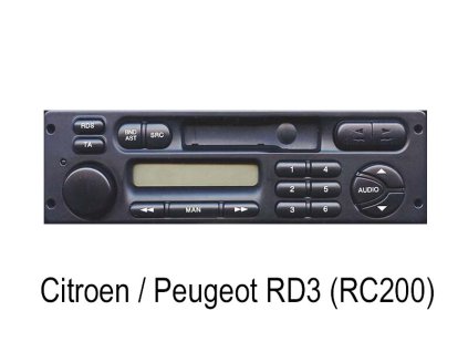AUX vstup Citroen / Peugeot RD3 - 240021 VPGX10
