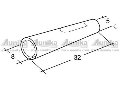 Kryt dutinky Ø 4mm