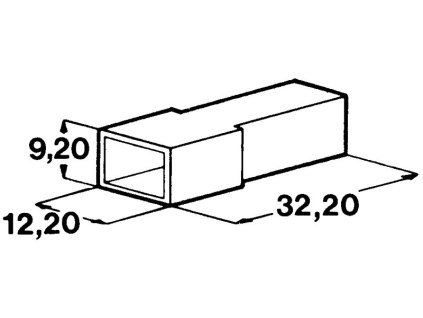 Kryt koliku 6,3 mm