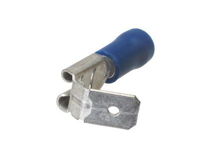 Konektor dutinka 6,3mm s odbockou