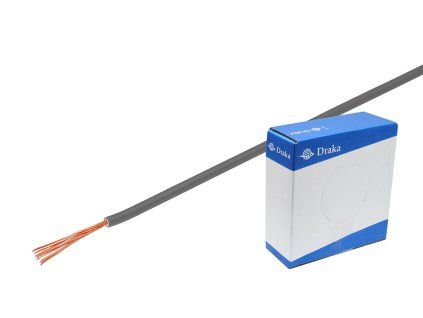 Kabel CYA 0,75mm2 sedy