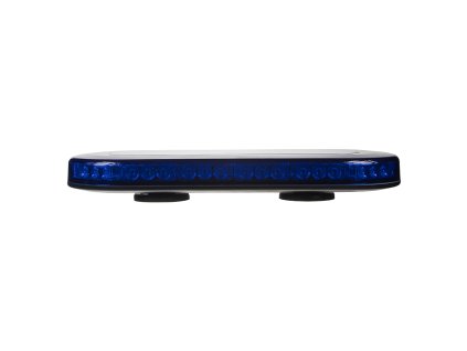 SLIM rampa modrá, 42LEDx3W, magnet, 12-24V, 365mm, ECE R10 - sre2-242blu