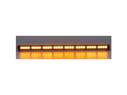 LED světelná alej, 32x 3W LED, oranžová 910mm, ECE R65 - kf756-8