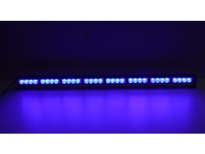 LED světelná alej, 32x 3W LED, modrá 910mm, R10