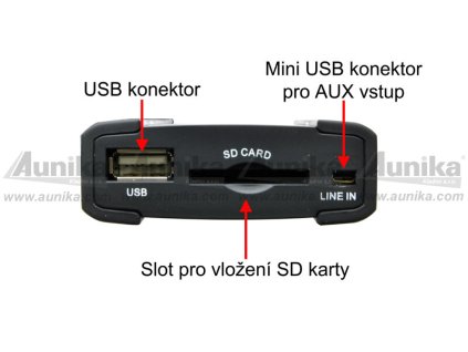 USB / AUX vstup Toyota, Peugeot, Citroen - 240086 ATYUS3