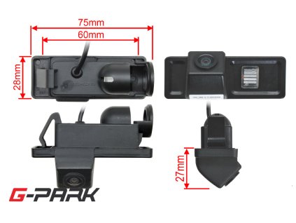 CCD parkovaci kamera Citroen / Peugeot