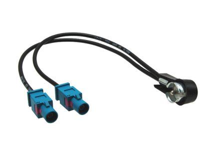 Antenni adapter 2x FAKRA - ISO