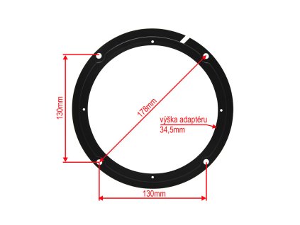 Adapter repro 165mm Kia Carnival / Soul