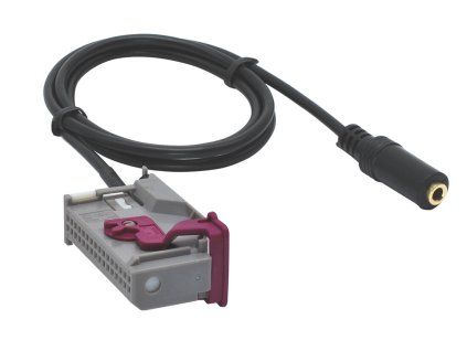 AUX audio vstup JACK 35mm Audi RNS E