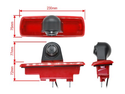 CCD parkovaci kamera Renault Trafic / Opel Vivaro / Fiat Talento