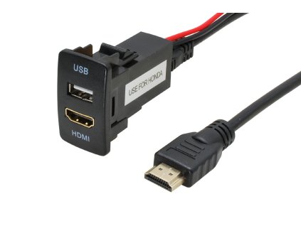 HDMI USB zasuvka Honda 7