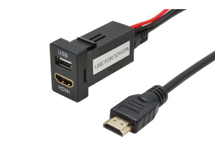 HDMI USB konektor Toyota 15