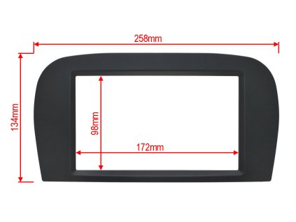 Instalační sada 2DIN Mercedes SL-Class - 371574 2