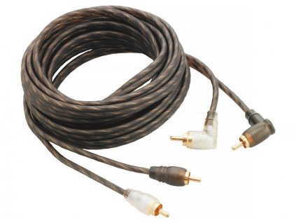 RCA kabel (5 m, konektor s úhlem 90°)   PR5