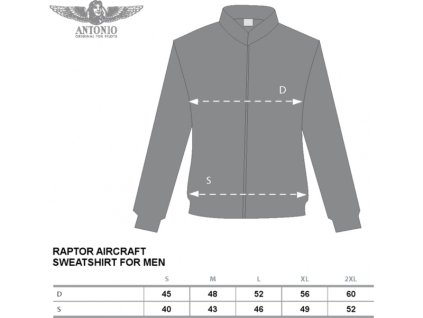 Antonio pánská mikina Air Service XXL - ANT0311630217