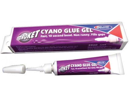 Roket Cyano Gel gelové vteřinové lepidlo 20ml - DM-AD69