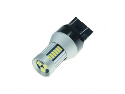 LED T20 (7443) bílá, 12-24V, 30LED/4014SMD - dvouvlákno - 95243
