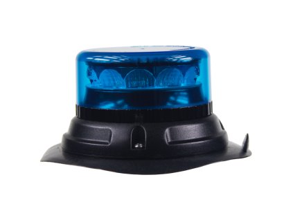 PROFI LED maják 12-24V 12x3W modrý magnet 133x76mm, ECE R65 - 911-C12mblu