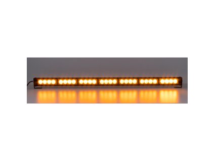 LED světelná alej, 28x LED 3W, oranžová 800mm, ECE R65 - kf756-7