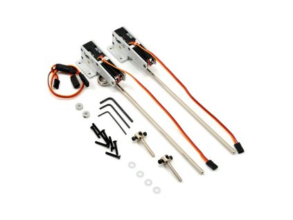 E-flite zatahovací podvozek elektro tř. 60-120 85° 2-bodov - EFLG510