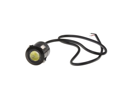 LED světlo pro denní svícení (eagle eye) 20mm, 12V, 3W, bílá - 95drl21w