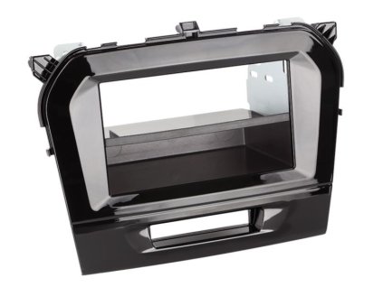 2DIN/1DIN redukce pro Suzuki Vitara 2015-, lesklé - 10998.2