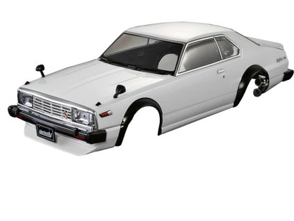 Killerbody karosérie 1:10 Nissan Skyline 2000 Turbo GT-ES C211 bílá - KB48676