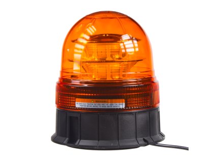 LED maják, 12-24V, 16x3W, oranžový magnet, ECE R65 - wl84
