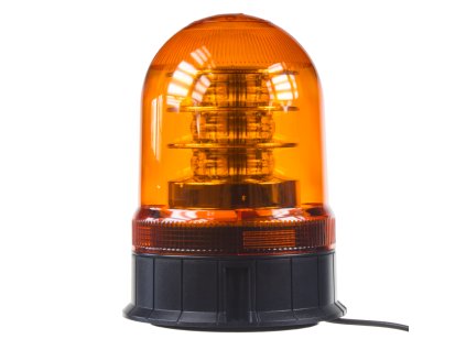 x LED maják, 12-24V, 18x3W, oranžový magnet, ECE R65 - wl87
