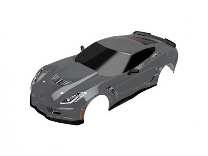Traxxas karosérie Chevrolet Corvette Z06 šedá - TRA8386A