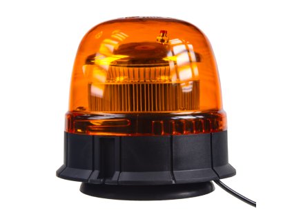 LED maják, 12-24V, 45xSMD2835 LED, oranžový, magnet, ECE R65 - wl71