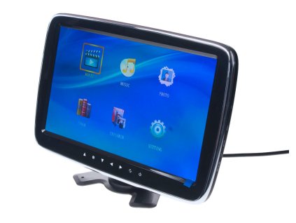 LCD monitor 10,1" na opěrku/palubní desku s microSD/USB/FM modulátor - ic-1015