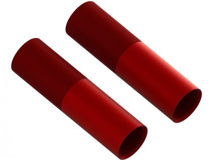 Arrma tělo tlumiče 24x88mm hliníkové červené (2) - ARA330577
