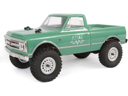 Axial SCX24 Chevrolet C10 1967 1:24 4WD RTR stříbrný - AXI00001T2