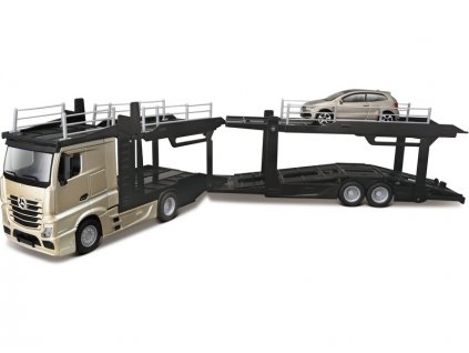 Bburago Mercedes-Benz Actros s VW Polo GTI Mark 5 - BB18-31458