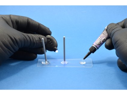 Roket UV lepidlo 5g s UV klíčenkou - DM-AD88