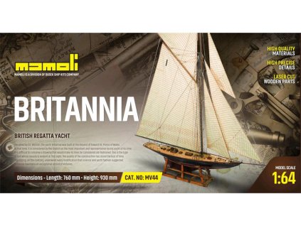 MAMOLI Britannia 1:64 kit - KR-21744